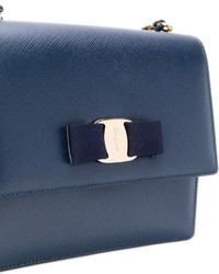 blaue Ledertaschen von Salvatore Ferragamo