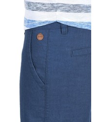 blaue Leinen Shorts von BLEND