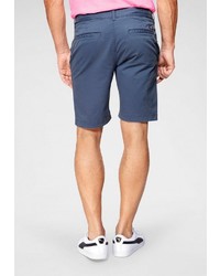 blaue Leinen Shorts von Superdry