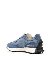 blaue niedrige Sneakers von New Balance