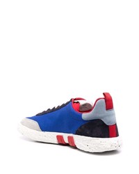 blaue niedrige Sneakers von Hogan