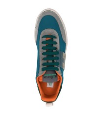 blaue niedrige Sneakers von Hogan