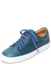 blaue niedrige Sneakers von A.P.C.