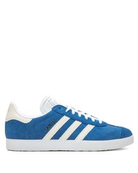 blaue niedrige Sneakers von adidas