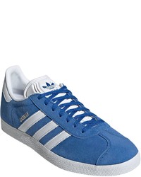 blaue niedrige Sneakers von adidas Originals