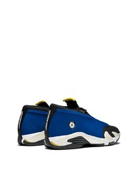 blaue niedrige Sneakers von Jordan