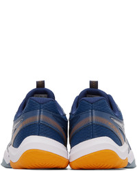blaue niedrige Sneakers von Asics