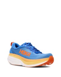 blaue niedrige Sneakers von Hoka One One