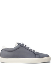 blaue niedrige Sneakers von Brunello Cucinelli