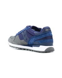 blaue niedrige Sneakers von Saucony