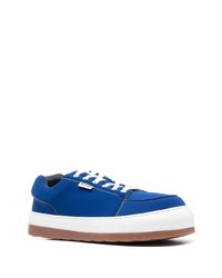 blaue niedrige Sneakers von Sunnei