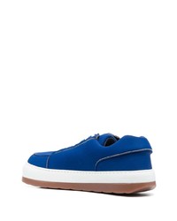 blaue niedrige Sneakers von Sunnei