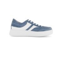 blaue niedrige Sneakers von Gabor
