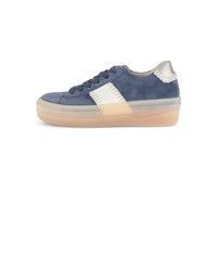 blaue niedrige Sneakers von Gabor