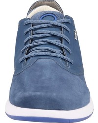 blaue niedrige Sneakers von Geox