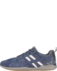 blaue niedrige Sneakers von Geox