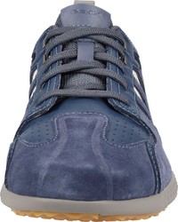 blaue niedrige Sneakers von Geox