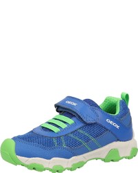 blaue niedrige Sneakers von Geox
