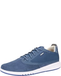 blaue niedrige Sneakers von Geox