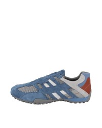 blaue niedrige Sneakers von Geox