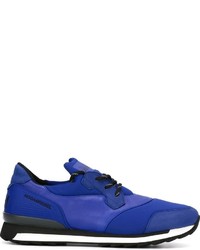 blaue niedrige Sneakers von Hogan