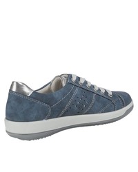 blaue niedrige Sneakers von Jenny