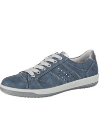 blaue niedrige Sneakers von Jenny