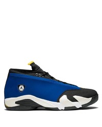 blaue niedrige Sneakers von Jordan