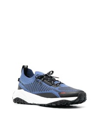 blaue niedrige Sneakers von Hugo