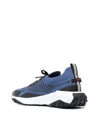 blaue niedrige Sneakers von Hugo