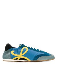 blaue niedrige Sneakers von Loewe