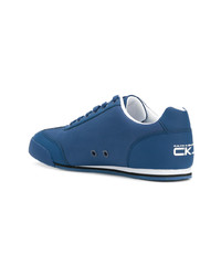 blaue niedrige Sneakers von Calvin Klein Jeans