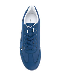 blaue niedrige Sneakers von Calvin Klein Jeans