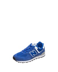 blaue niedrige Sneakers von New Balance