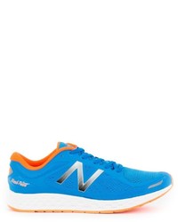 blaue niedrige Sneakers von New Balance