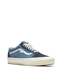 blaue niedrige Sneakers von Vans