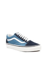 blaue niedrige Sneakers von Vans