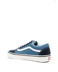 blaue niedrige Sneakers von Vans