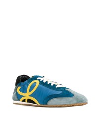 blaue niedrige Sneakers von Loewe