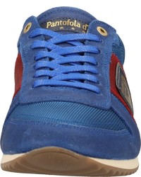 blaue niedrige Sneakers von Pantofola D'oro