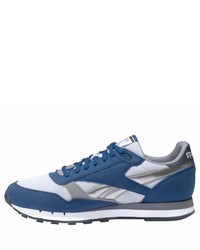 blaue niedrige Sneakers von Reebok Classic