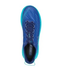 blaue niedrige Sneakers von Hoka One One