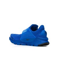 blaue niedrige Sneakers von Nike