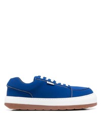 blaue niedrige Sneakers von Sunnei