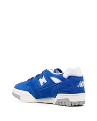 blaue niedrige Sneakers von New Balance