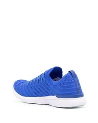 blaue niedrige Sneakers von ATP Atelier