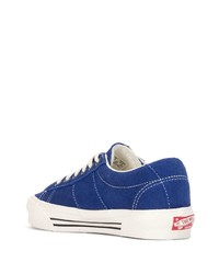 blaue niedrige Sneakers von Vans