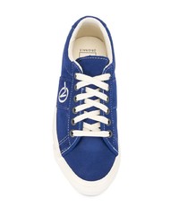 blaue niedrige Sneakers von Vans