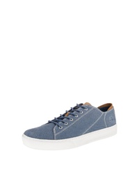 blaue niedrige Sneakers von Timberland