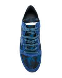 blaue niedrige Sneakers von Philippe Model